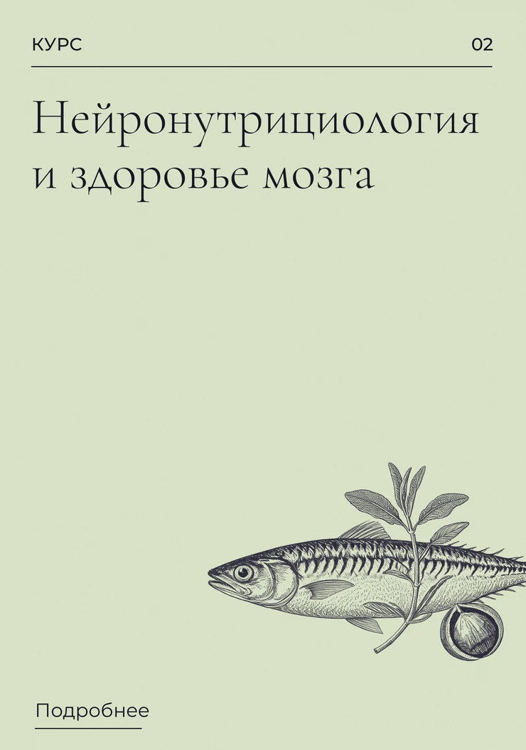 Нейронутрициология и здоровье мозга